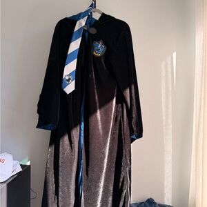Ravenclaw Robe with Blue & White Tie